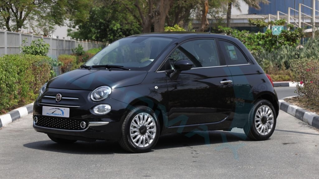 Fiat 500 2024 Vesuvio Black Black White Interior Page 1