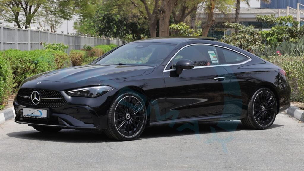 Mercedes Benz CLE 200 AMG Coupe 2025 Obsidian Black Red Page 1
