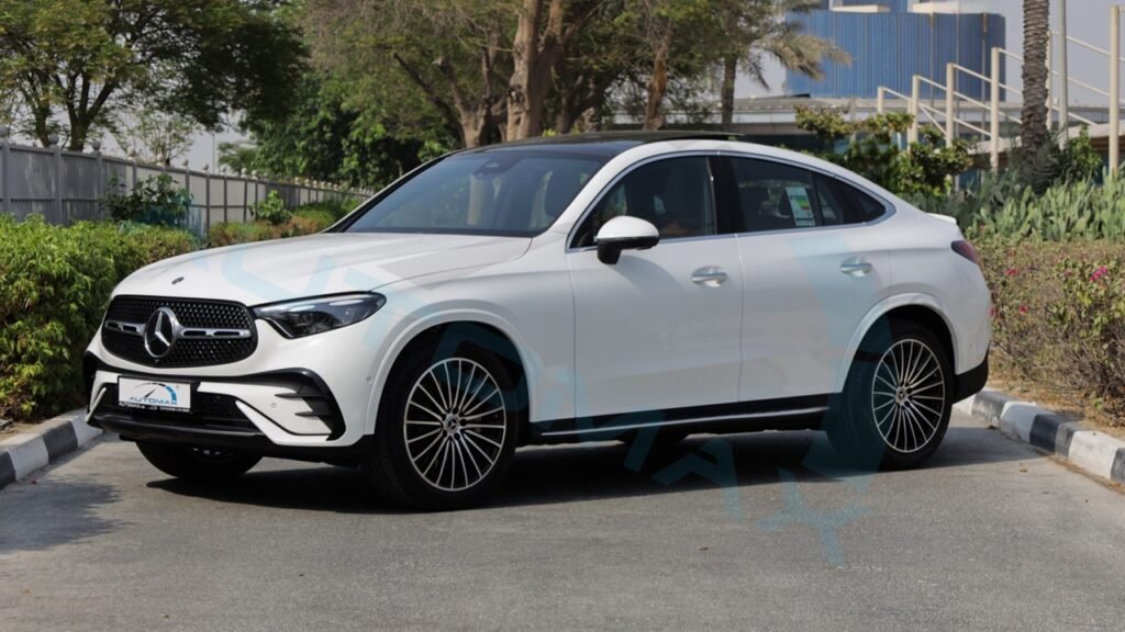 Mercedes Benz GLC 200 Coupe 2026 Polar White Brown Glossy Page 1