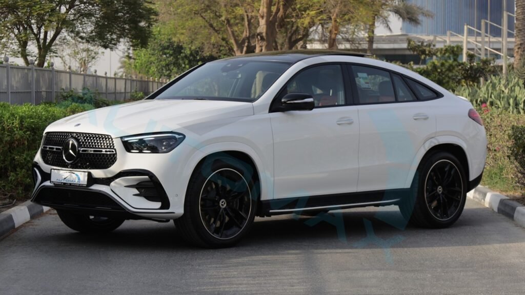 Mercedes Benz GLE 450 Coupe AMG 2025 Polar White Red Page 1