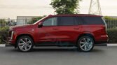 2025 Cadillac Escalade Sport Platinum Radiant Red Black Page99