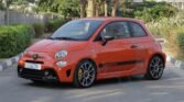 Abarth 695 Turismo 2024 Racing Orange Sticker Page 2