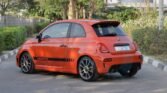 Abarth 695 Turismo 2024 Racing Orange Sticker Page 5