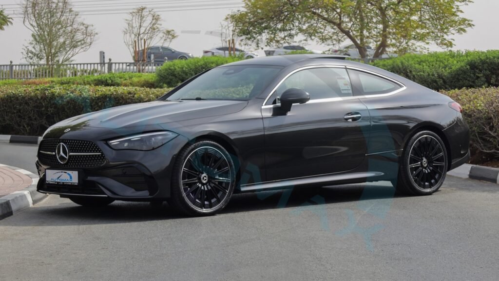 Mercedes Benz CLE 200 AMG Coupe EQ Boost 2026 Graphite Grey Red Page 1