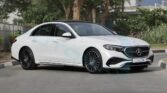 Mercedes Benz E 200 AMG EQ Boost 2026 Polar White Beige Page 3