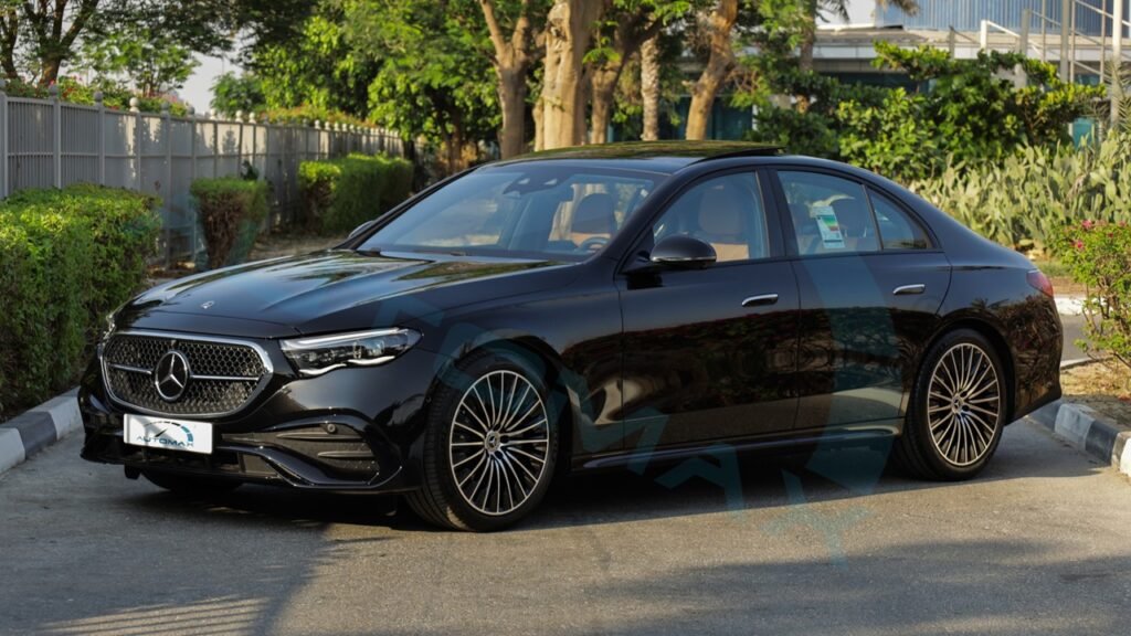 Mercedes Benz E 300 AMG EQ Boost 2026 Obsidian Black Brown Page 1