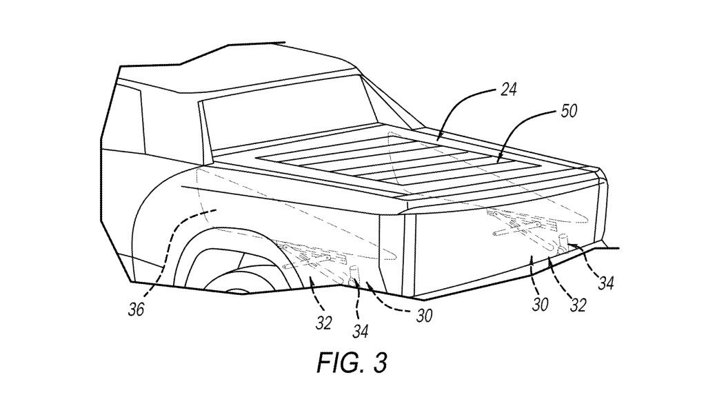 Angled Bed Cap For A Truck Patent. USPTO. 1 1024x576