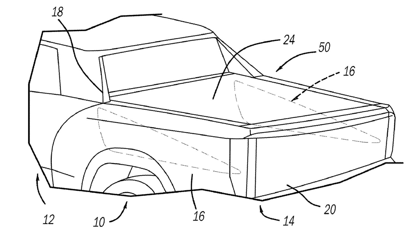 Angled Bed Cap For A Truck Patent. USPTO. 4 2048x1152