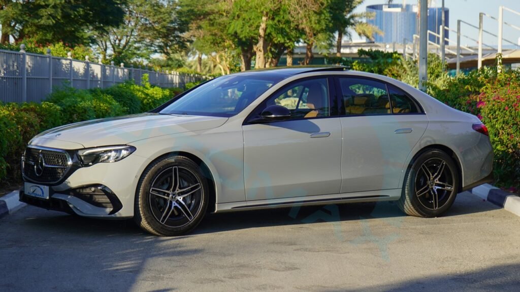 Mercedes Benz E 200 AMG 2026 Alpine Grey Tan Page 2