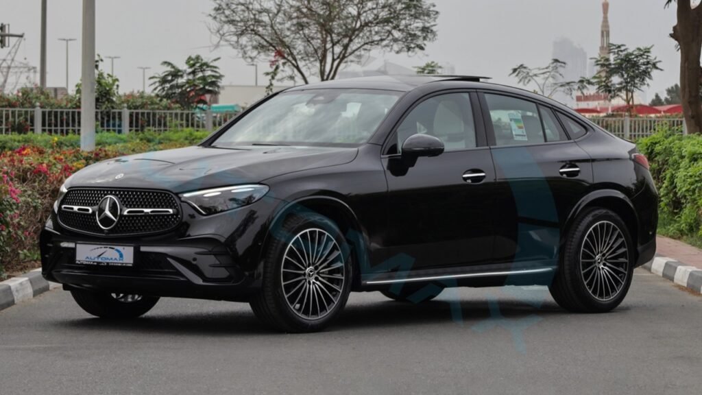 Mercedes Benz GLC 200 Coupe AMG 2026 Obsidian Black Beige Glossy Night Package Page 2